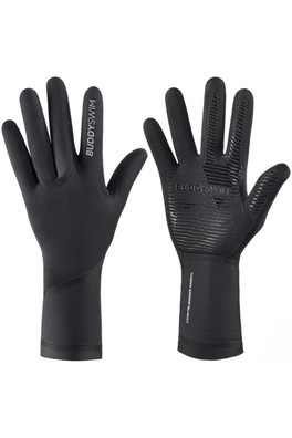 Neoprene 2.5mm Unisex Swim Gloves - Black