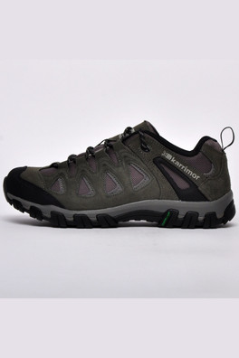 Premium Supa 5 Mens Walking Shoes - Dark Grey / Black