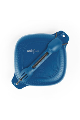 100% Recycled Plastic 4 Piece Mess Kit - Berry Blue