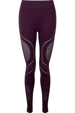Multi Sport Womens Seamless 3D Fit Reveal Leggings - Mulberry
