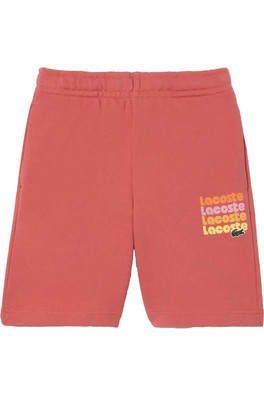 Kids Print Shorts - Red