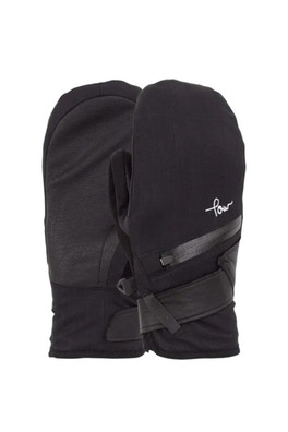 Astra Womens Snow Mitten Glove - Black