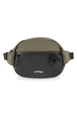 Explorer 2L Water Resistant Crossbody Bag - Olive-Black