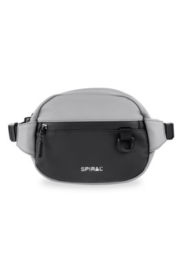 Explorer 2L Water Resistant Crossbody Bag - Dark Grey-Black