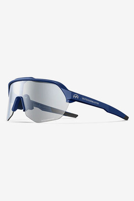 Hawk Photochromic Sport Sunglasses Unisex - Blue Frames Grey Lens