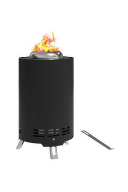 Stainless Steel Smokeless Wood Burning Fire Pit - Black