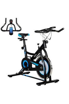 8kg Flywheel Indoor Stationary Cycling Cardio Bike - Black