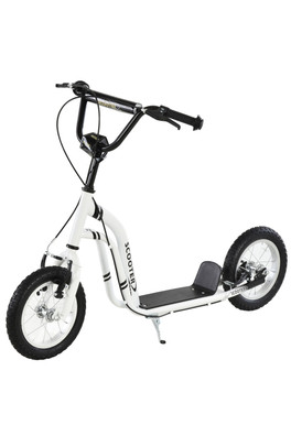 Kids Stunt Scooter Adjustable Handlebar - White