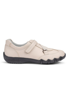 Joanne Women's Wide Fit Trainer - Pale Grey