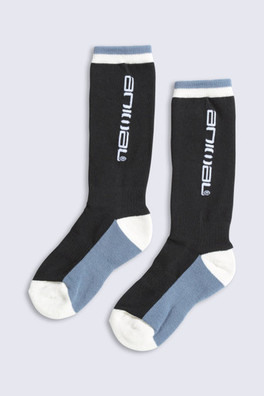 Polar Kids Ski Socks - Black