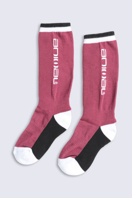 Polar Kids Ski Socks - Berry