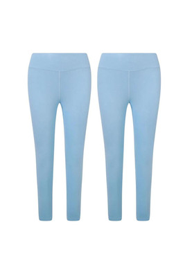 247 Essential 2 Pack Leggings - Sky Blue