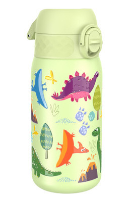 Leak Proof Bottle Stainless Steel 400ml (13oz) - Dinosaurs