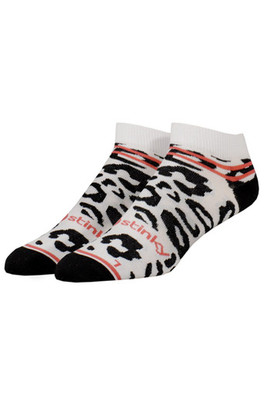 Cheetah Unisex Socks - White
