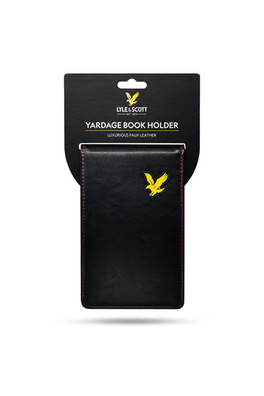 Premium Golf Yardage Book - Black