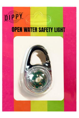 Waterproof Click-on Tow Float Flashing Light - White