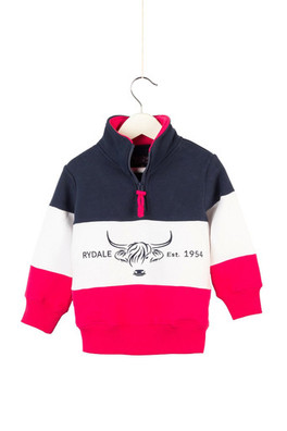 Byland Toddler Sweatshirt - Navy/White/Bonbon