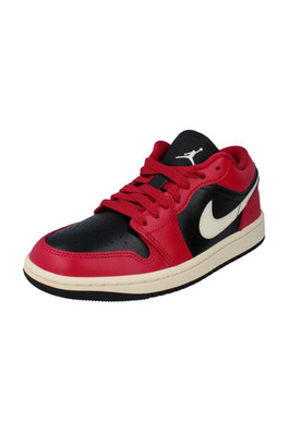 Womens Air Jordan 1 Low Trainers - Red