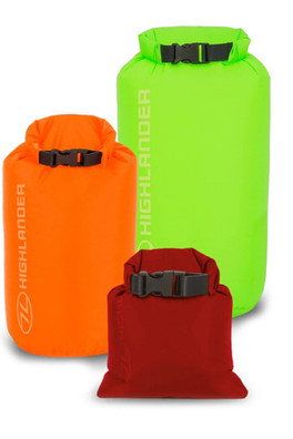 3 Pack Set X-Lite Dry Sack - 1L/4L/8L