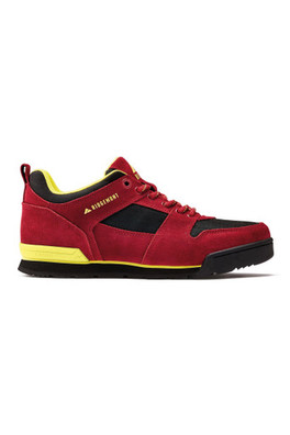 Monty Lo Womens Hiking Shoes - Red / Yellow