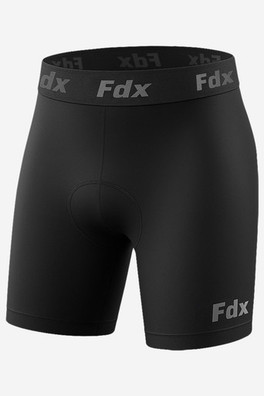 Men's Cycling Undershorts Padded Mtb Liner - Black