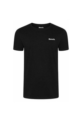 Mens 100% Cotton Logo T-Shirt Casual Top - Black