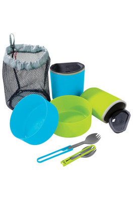 2 Person Backpackers Mess Kit - 6 pieces