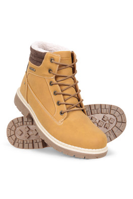 Bottines thermiques imperméables Oslo pour homme - Marron Clair