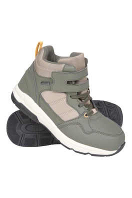 Birch Kids Waterproof Walking Boots - Khaki