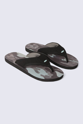 Jekyl Mens Flip-Flops - Medium Grey