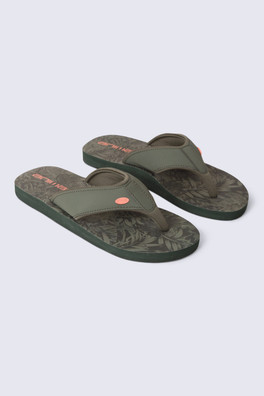 Swish Womens Flip-Flops - Dark Khaki