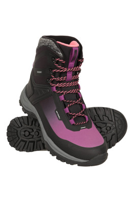 Polar Extreme Womens Thermal Waterproof Boots - Black