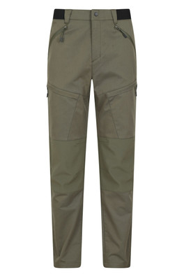 Jungle Mens Trekking Pants - Long Length - Khaki