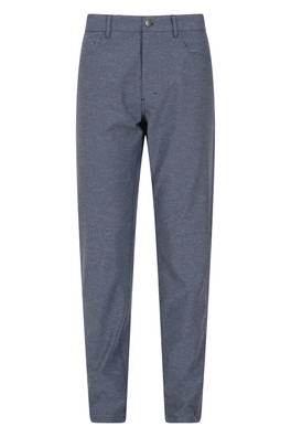 Crusade Mens Commuter Trousers - Long Length - Navy