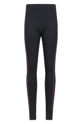 Bamboo Womens Baselayer Pants - Black