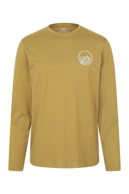 Mountain View Mens T-Shirt - Khaki