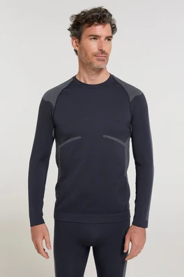 Haut Thermique Col Rond Homme Freestyle - Noir