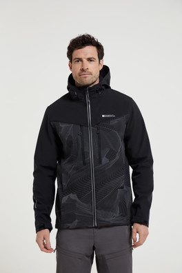 Illuminate II Mens Softshell Jacket - Black