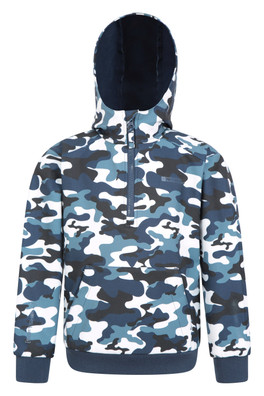 Helix Veste softshell pull-over enfant - Camouflage