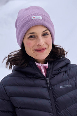Womens Thinsulate Knitted Beanie - Lilac