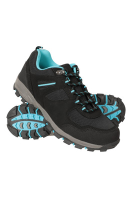 Mcleod Wide Fit Womens Walking Shoes - Charcoal