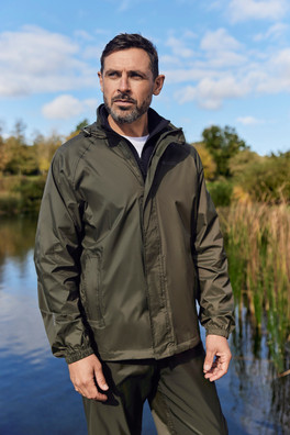 Pakka Mens Waterproof Jacket - Dark Khaki