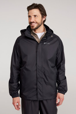 Pakka Mens Waterproof Jacket - Black