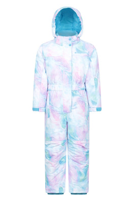 Habit de neige imperméable tout-en-un Cloud pour enfants - Rose Bubble-gum