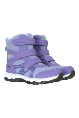 Slope Kids Softshell Adaptive Snow Boots - Mint