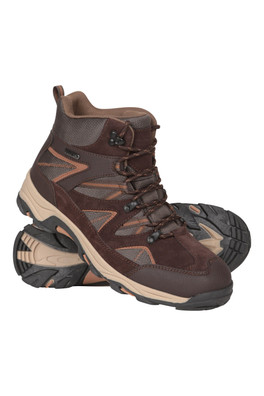 Rapid Mens Waterproof Hiking Boots - Brown