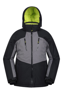 Galactic II Kids Extreme Waterproof Ski Jacket - Dark Grey