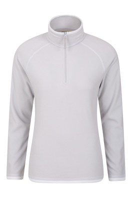 Montana Womens Half-Zip Fleece - Grey