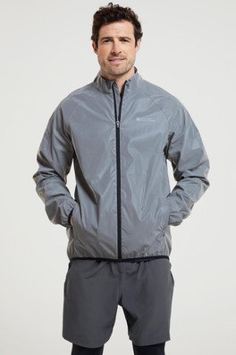 360 Reflective Mens Jacket - Silver