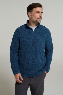 Snowdon II Mens Fleece - Indigo